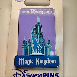 NWT 2025 Disney Parks Walt Disney World Magic Kingdom Park Icon PiN.